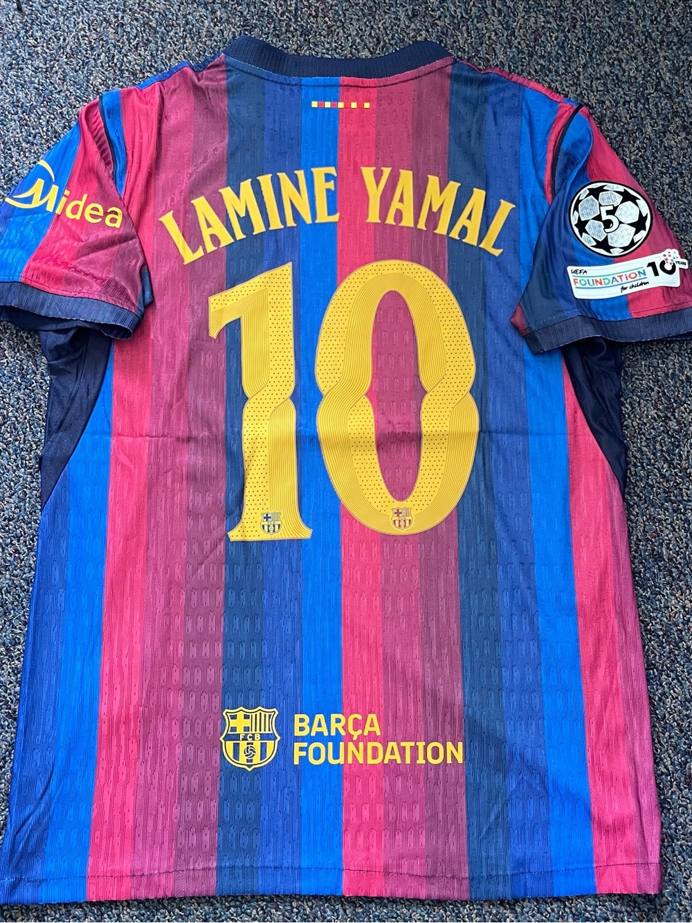 LAMINE YAMAL 10 BARCA 26/27 HOME JERSEY ( L)